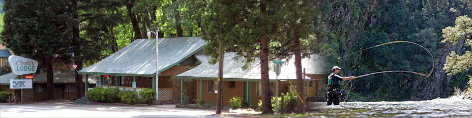 Cedar Lodge Motel in Dunsmuir, California