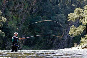 Fishing at Prospect Avenue Fishing Access